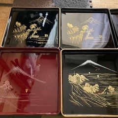 お盆　トレー　お膳　7個セット