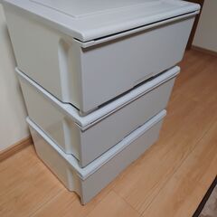 ニトリの収納ケース、Nフラッテ、51cm x 39.5cm x ...