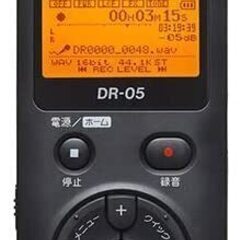 TASCAM リニアPCMレコーダー DR-05VER2-JJ(...