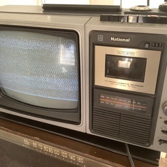 レトロ　テレビ　ラジオ　カセット付