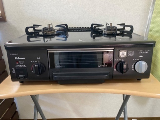 パロマ Paloma IC-330SB-R [ガステーブル LPガス 用 右強火