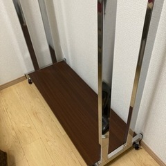 【定価：24,900円】丈夫で使い勝手のいいハンガーラック（キャスター付き ） の画像