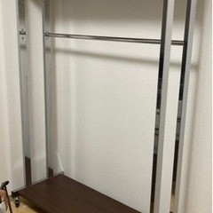 【定価：24,900円】丈夫で使い勝手のいいハンガーラック（キャスター付き ） の画像