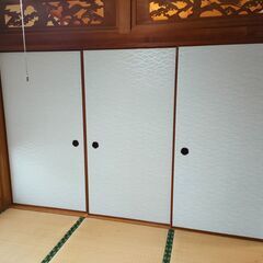 襖（ふすま）を差し上げます。中古・劣化あり　3枚一括