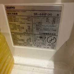 冷蔵庫　3月末引き取り可能な方　0円　取引先決まりの画像