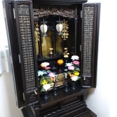 仏壇　黒檀　