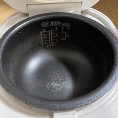 炊飯器 SHARP シャープ 3合炊きの画像