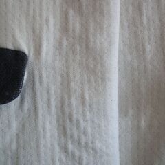 白ｘグレー　冬用コート　　M　未使用