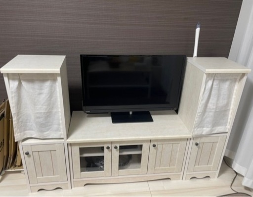 テレビ台 アンティーク加工(お渡し予定有り)