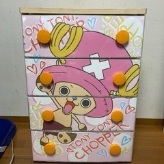 アイリスオーヤマ ONE PIECE ウッドトップ4段チェスト