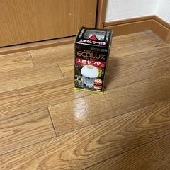 人感センサー付きLED電球