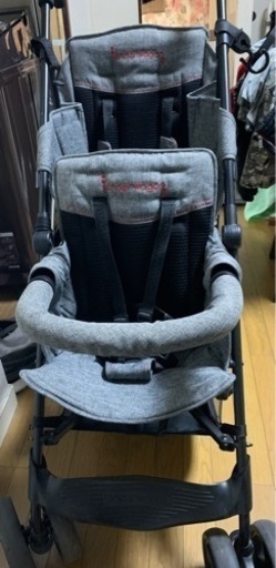 2人乗りベビーカーキンダワゴン