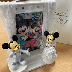 クッションとセットなら500円　ディズニー　写真たて