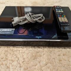 SHARPブルーレイディスクレコーダー
BD-HDW65