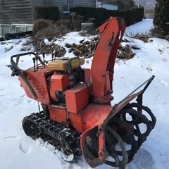 取りに来られる人限定　中古土屋除雪機の画像