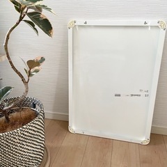 お話し中 ＊ 美品  IKEA イケア ホワイトボード マグネットボードの画像