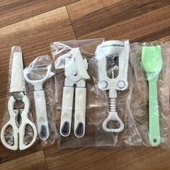 [済] あげます:キッチンツールセット★未使用★