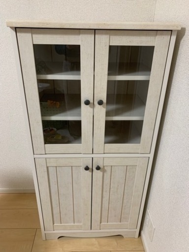 【引取決定】ニトリ食器棚　リズバレー