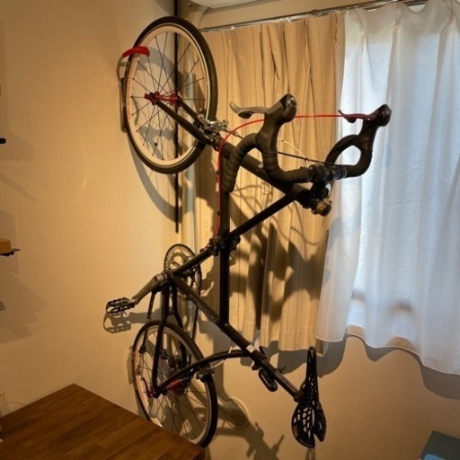 ミニベロ　折り畳み(TIAGRAパーツ多数)