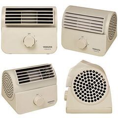 山善 デスクファン (風量2段階) モカ YDS-N12(M)の画像