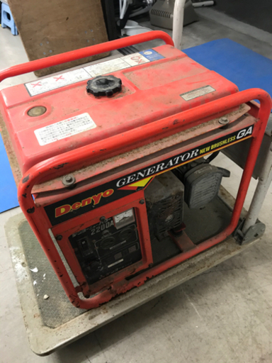 取引場所　南観音　2202-006 デンヨーエンジン式発電機　ニューパワー2200A SP9978