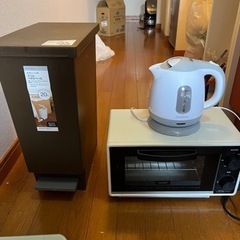 20lゴミ箱、ポット、トースター