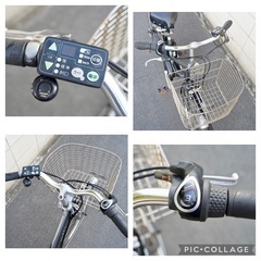 ?首都圏無料配送?⭐️高年式⭐ブリヂストン 27インチ 8.7ah 電動自転車 電動アシスト 中古 012601