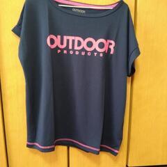 値下げしました！OUTDOORのＴシャツ　レディースLLサイズ