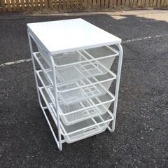 ★綺麗です！バスケット付き！★IKEA イケア アルゴート フレ...