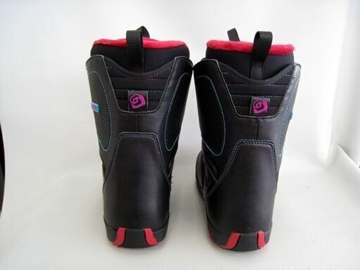 ☆ SALOMON スノーボードブーツ 24.0cm PEARL ボア サロモン ブラック×レッド 黒 スノボブーツ 札幌 東区 北20条店