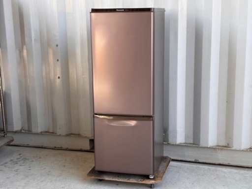 美品！パナソニック 168L◇2018年製◇2ドア冷蔵庫◇NR-B17AW◇オシャレなブラウン◇JF-0147