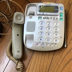 決まりました。シャープ　電話機の画像