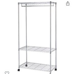 メタルラック　ハンガーの画像