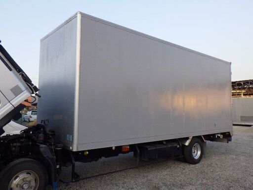 アルミバン ボデー 4ｔ 小型 箱 コンテナ 物置 DIY 倉庫 トラックコンテナ ガレージ（No.31852）