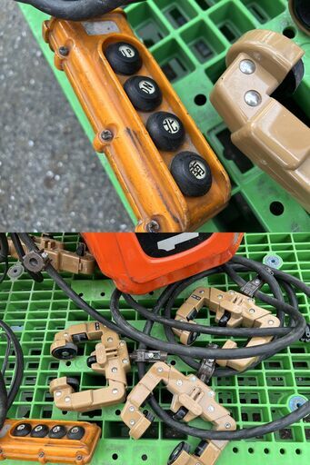 【引取限定】エレファント　象印　MT-Ⅱ　電動ホイスト　1.5t　50/60Hz　200V