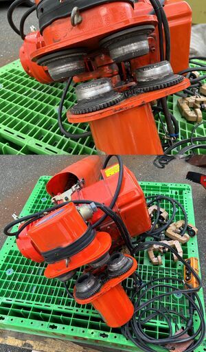 【引取限定】エレファント　象印　MT-Ⅱ　電動ホイスト　1.5t　50/60Hz　200V