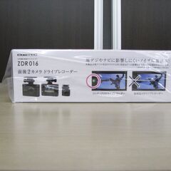 【新品未開封】COMTEC ZDR016 前後2カメラ ドライブレコーダー 新品未開封 ドライブレコーダー 前後2カメラ COMTEC ZDR016 microSDHC