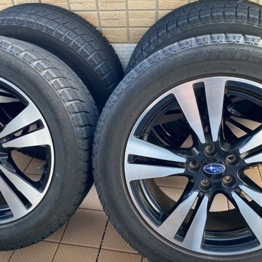 ●交渉あり★2016年製★ 中古 スタッドレス 4本 17インチ スバル フォレスター  レガシィ アウトバック レボGZ