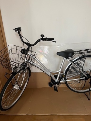 18000円　新品　未使用　26インチ　自転車　通学用　シマノ