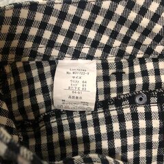パンツ　カジュアル　チェック柄　レディースの画像