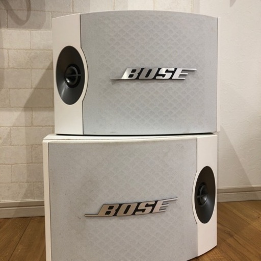 希少！！BOSE スピーカー　白