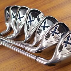 Callaway/キャロウェイ X20 アイアンセット 4・5・6・8・9・A・P 計7本 スチールシャフト NS９５０ STIFF 右きき用 ゴルフクラブ