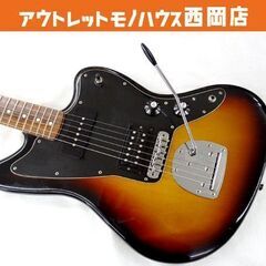 現状品 フェンダーメキシコ ブラックトップ ジャズマスター サン