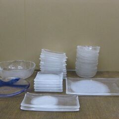 たち吉 ガラス製 和食器 大量 平皿 盛鉢 30枚セット 丸皿 ...