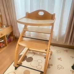 木製　ベビーチェア