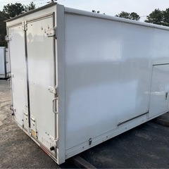 No.572 アルミバン 2 t 車 アルミ 箱 バイク 倉庫 トラック コンテナ 