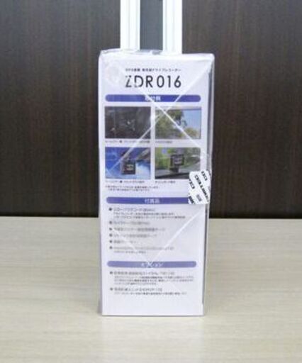 新品未開封 ドライブレコーダー 前後2カメラ COMTEC ZDR016 microSDHC付属 GPS搭載 Full HD 録画20