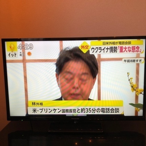 Panasonic32型テレビ　動作問題なし