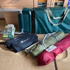 お得！キャンプ用品一式セット①