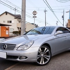 ベンツ CLS350 カスタム　19インチAW 社外ナビ　地デジ...